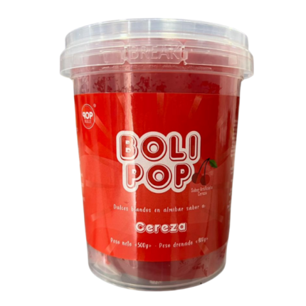 BOLI POP CEREZA 500GR CJ*16