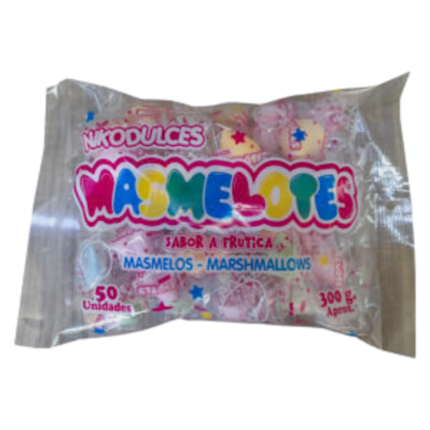 BOLSA MASMELOTES S.FRUTICAS*50 300GR CJ*182522