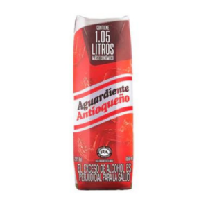 AGUARDIENTE ANTIOQUEÑO ROJO LT 1000*12