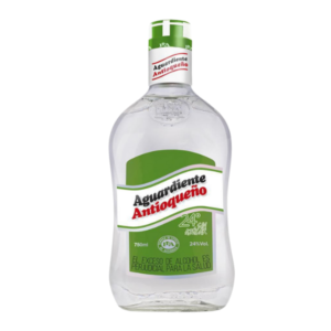 AGUARDIENTE ANTIOQUEÑO VERDE BT 750*20