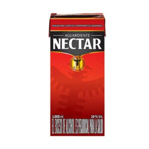 AGUARDIENTE NECTAR ROJO LT 1000*12