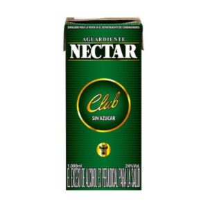 AGUARDIENTE NECTAR CLUB LT 1000*12