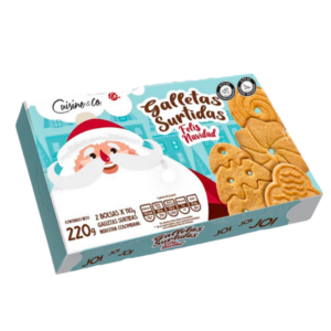 GALLETA SURTIDA NAVIDAD 220GR *24