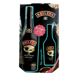 ESTUCHE CREMA DE WHISKY BAILEYS 700ML+BAILEYS 375 ML