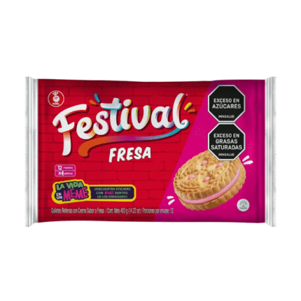 GALLETA FESTIVAL*4 S.FRESA*24