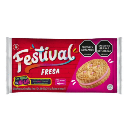 GALLETA FESTIVAL*6 S.FRESA *24