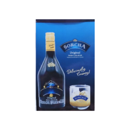 CREMA DE WHISKY SORCHA ESTUCHE +1 VASO BT *6