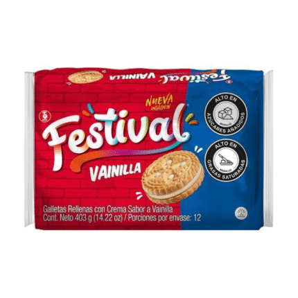 GALLETA FESTIVAL*4 S.VAINILLA  CJ*24