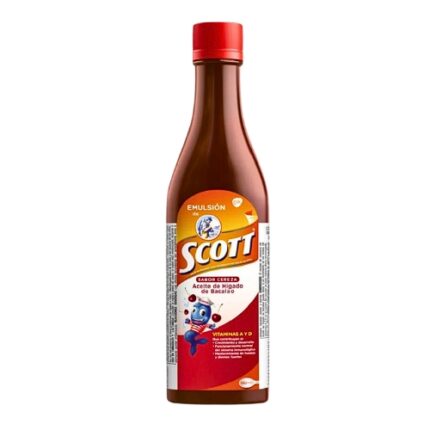 JARABE EMULSION SCOTT S.CEREZA*24