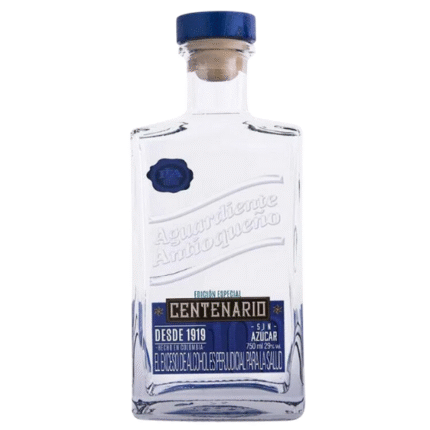 AGUARDIENTE ANTIOQUEÑO CENTENARIO AZUL BT*6