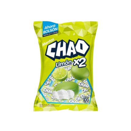 MENTA CHAO PEPA LIMON X2*100*18