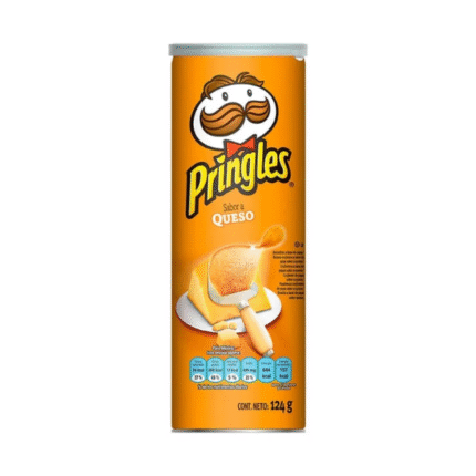 PAPAS PRINGLES GRANDE QUESO 124GR*14