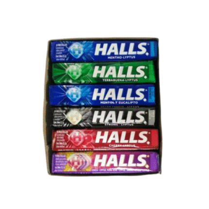 MENTA HALLS BARRA S. SURTIDO*12*30