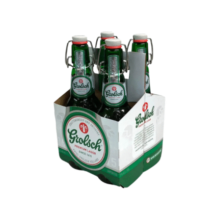 CERVEZA GROLSCH PREMIUN LAGER FOUR PACK