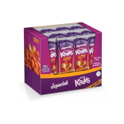 MANI KRAKS CHILE LIMON *12*8