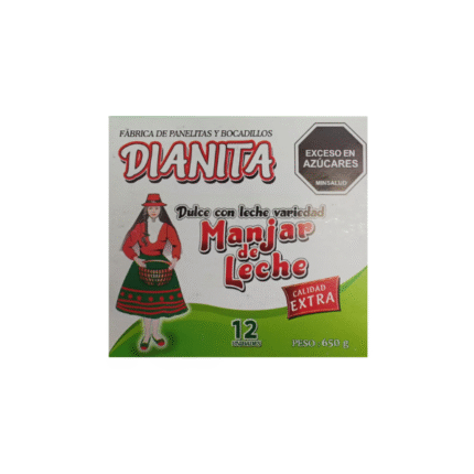 BOCADILLO MANJAR DE LECHE DIANITA *12 CJ*20