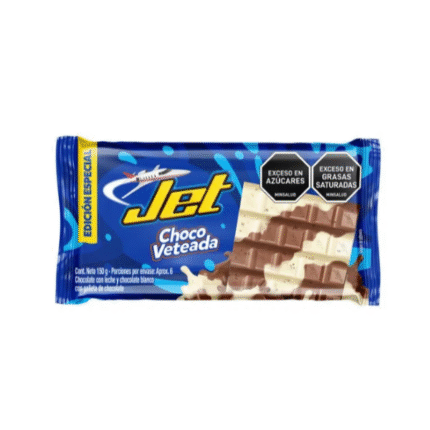CHOCOLATINA JET CHOCOVETEADA 150GR*6