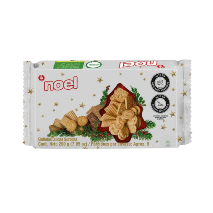 GALLETA NOEL CAJA BLANCA 200GR NVD CJ*24