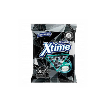 MENTA XTIME XTREMO BOLSA*100 CJ*18