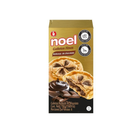 GALLETA NOEL RELLENA DE CHOCOLATE X 150GR