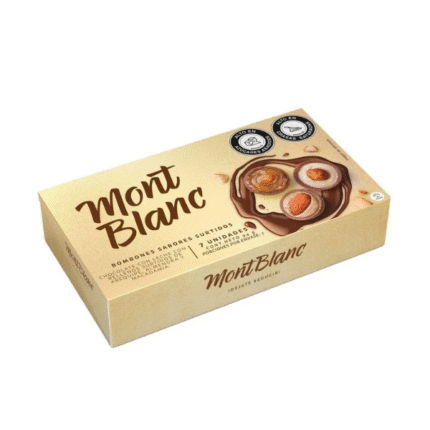 CHOCOLATE MONTBLANC SURTIDA ESTUCHE 94GR *7 CJ*16