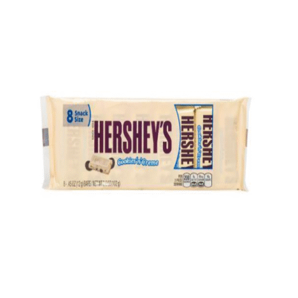 CHOCOLATE HERSHEY'S SNACK SIZE COOKIES*8 102GR CJ*54