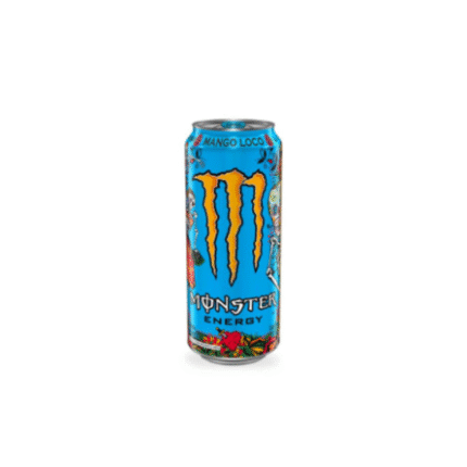 BEBIDA ENERGIZANTE UND MONSTER MANGO LOCO LATA 473ML.