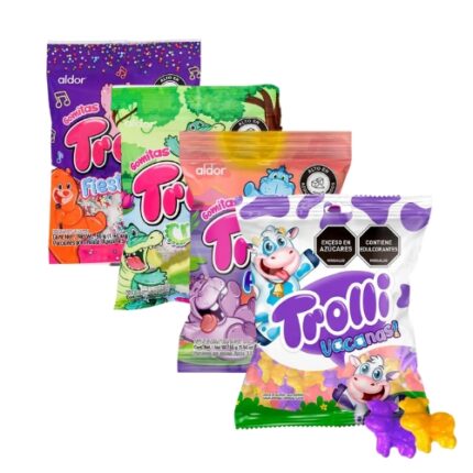 GOMAS TROLLI NARANJA *70GR (CRO,VACA,PIPO,FIES CJ*20