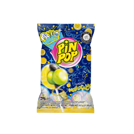 CHUPETA PIN POP GIGANTE MARACUYA*24 CJ*16