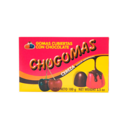 CHOCOGOMAS CEREZA 100GR CJ*34