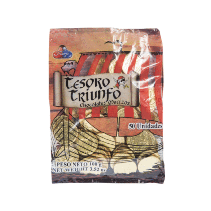TESORO TRIUNFO MONEDAS 100GR CJ*30