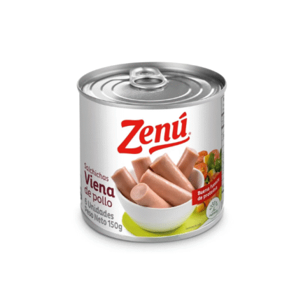 SALCHICHA ZENU POLLO*150GR CJ*48
