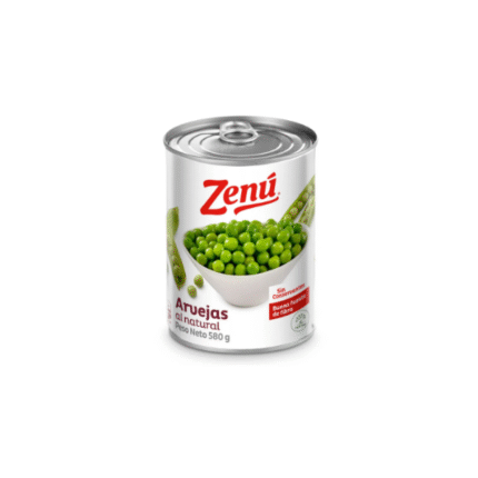 ARVEJAS AL NATURAL ZENU*580GR*24