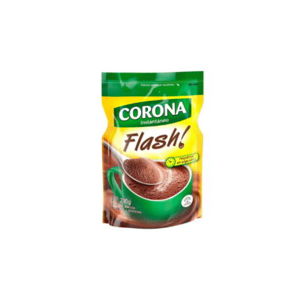 CHOCOLATE INSTANTANEO CORONA FLASH 200GR CJ*12