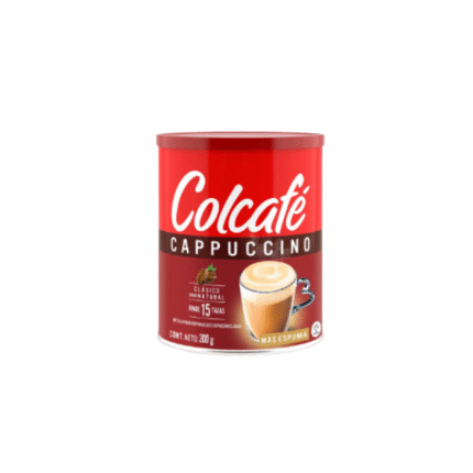 CAPPUCCINO COLCAFE NATURAL 200GR CJ*12