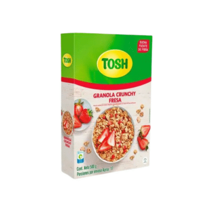 GRANOLA CAJA TOSH FRESA 500GR CJ*7