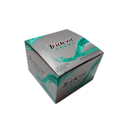 CHICLE TRIDENT*60 S. GRIS-VERDE CJ*40