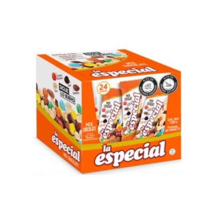 MANI LA ESPECIAL MEZ CHOCOLATE 24*8