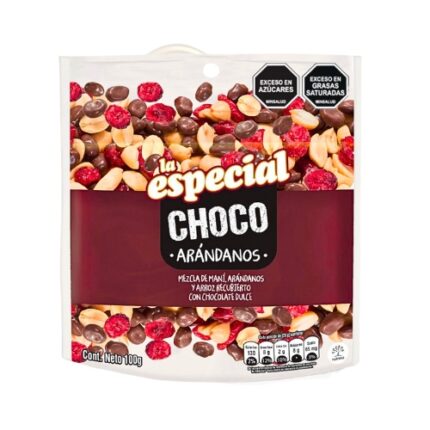 MANI DOY PACK LA ESPECIAL CHOCO ARANDANOS 100GR *16