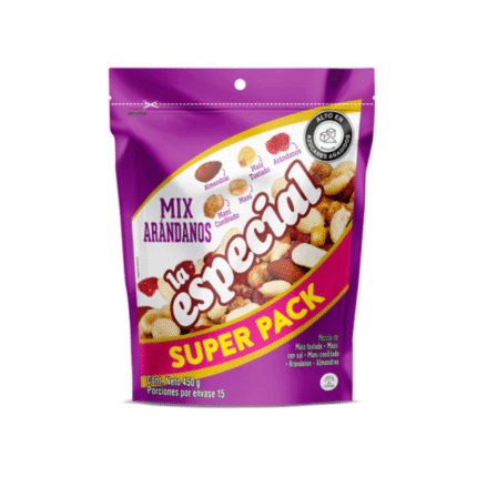 MANI DOY PACK LA ESPECIAL ARANDANOS GRANDE 450GR CJ*12