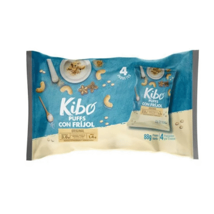 KIBO PUFFS CON FRIJOL ORIGINAL*4 88GR CJ*12