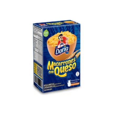 DORIA MACARRONES CON QUESO 210GR CJ*12