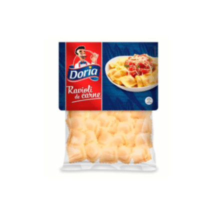 DORIA RAVIOLI CON CARNE 250GR CJ*12