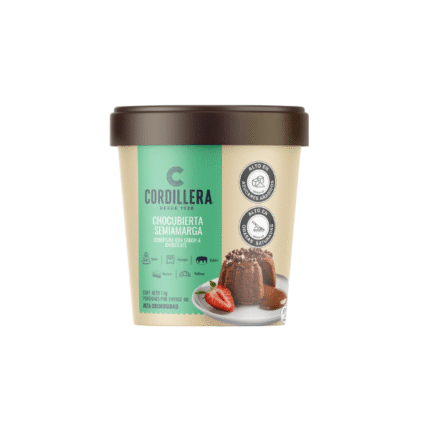 CHOCUBIERTA SEMIAMARGO TARRO 1KG CJ*6