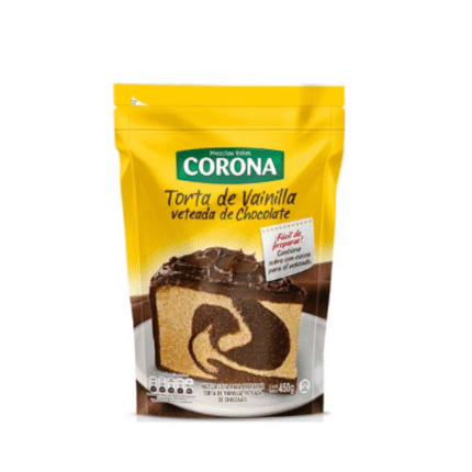 CORONA TORTA DE VAINILLA 450GR CJ*12