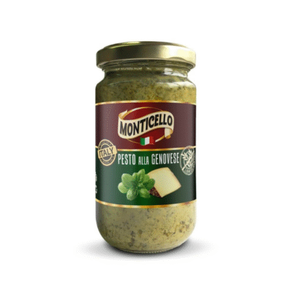 MONTICELLO SALSA PESTO GENOVESE FRASCO 190GR CJ*12