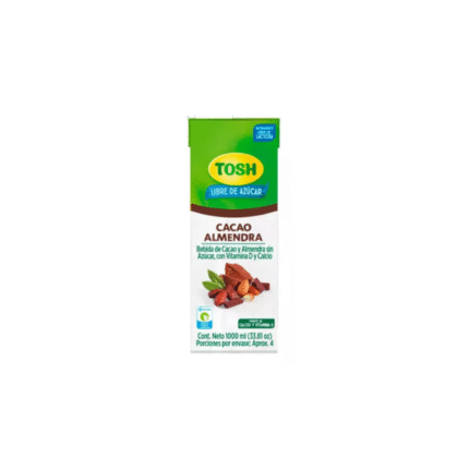 BEBIDA TOSH CACAO ALMEDRA 100ML CJ*12