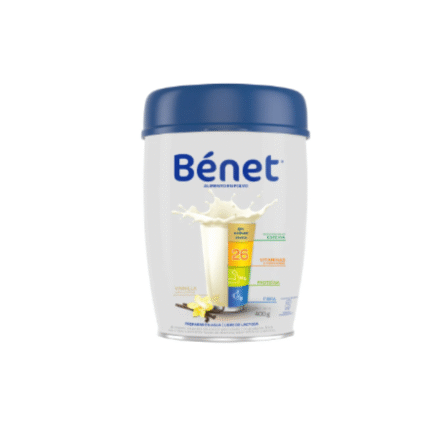 BENET VAINILLA TARRO 400GR CJ*12