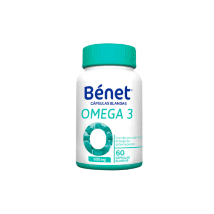 BENET CAPSULAS OMEGA 600MG CJ*12