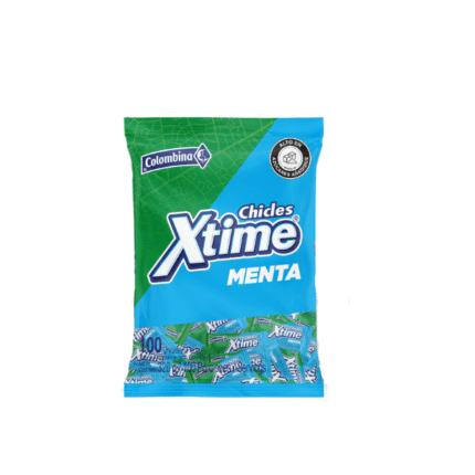 CHICLE XTIME S. MENTA CJ*24